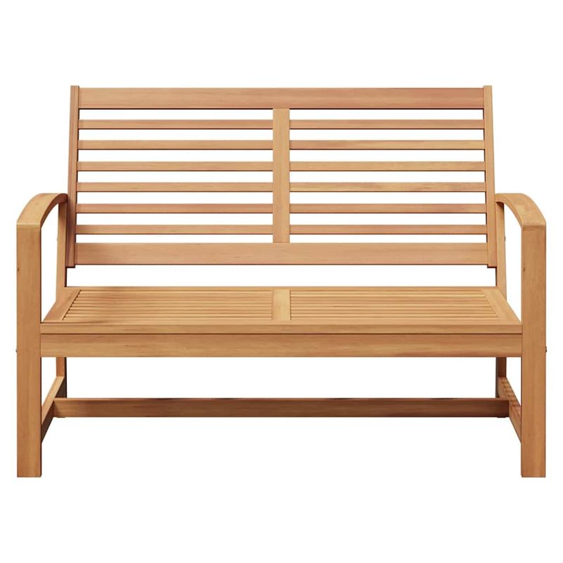 Casa si Gradina - Gradina si terasa - Mobilier exterior - Canapele si fotolii gradina - Banca de gradina Maro 110 x 64 x 76.5 cm Lemn masiv de tec - Infinity.ro