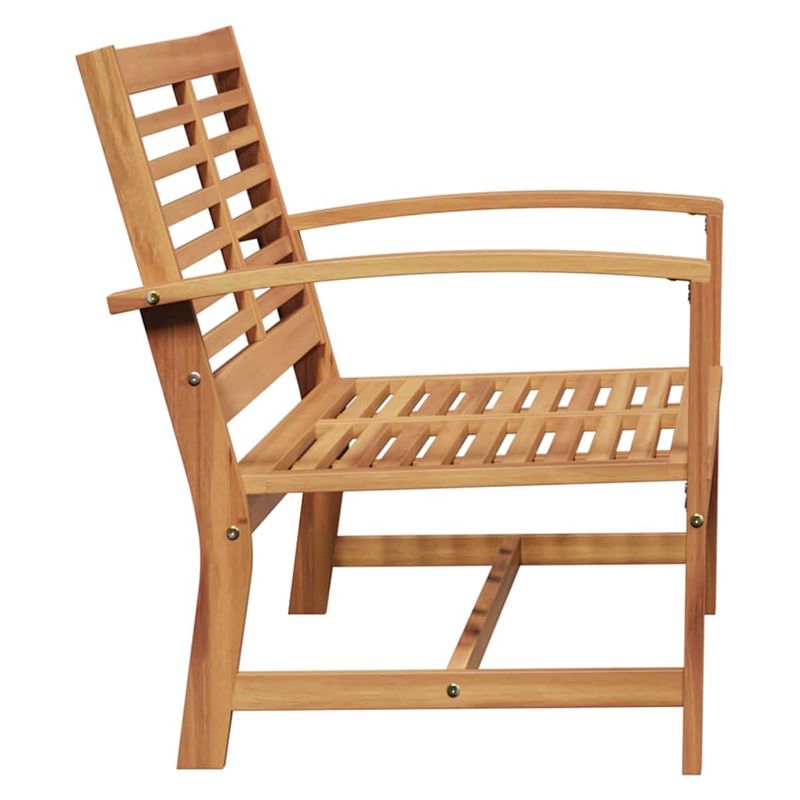 Casa si Gradina - Gradina si terasa - Mobilier exterior - Canapele si fotolii gradina - Banca de gradina Maro 110 x 64 x 76.5 cm Lemn masiv de tec - Infinity.ro