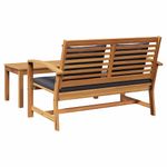 Casa si Gradina - Gradina si terasa - Mobilier exterior - Canapele si fotolii gradina - Banca de gradina Maro 110 x 64 x 76.5 cm Lemn masiv de tec - Infinity.ro