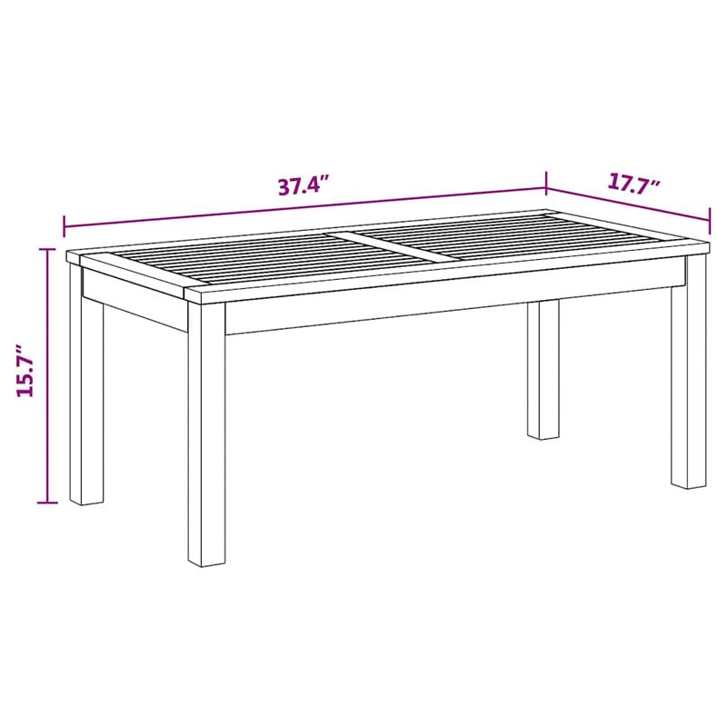Casa si Gradina - Gradina si terasa - Mobilier exterior - Canapele si fotolii gradina - Banca de gradina Maro 110 x 64 x 76.5 cm Lemn masiv de tec - Infinity.ro