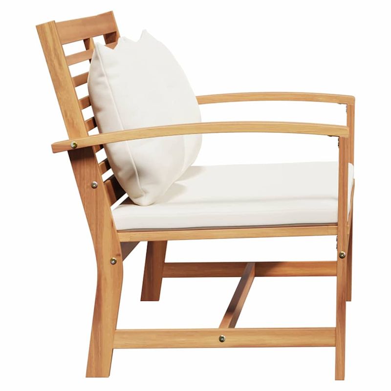 Casa si Gradina - Gradina si terasa - Mobilier exterior - Canapele si fotolii gradina - Banca de gradina Maro 110 x 64 x 76.5 cm Lemn masiv de tec - Infinity.ro