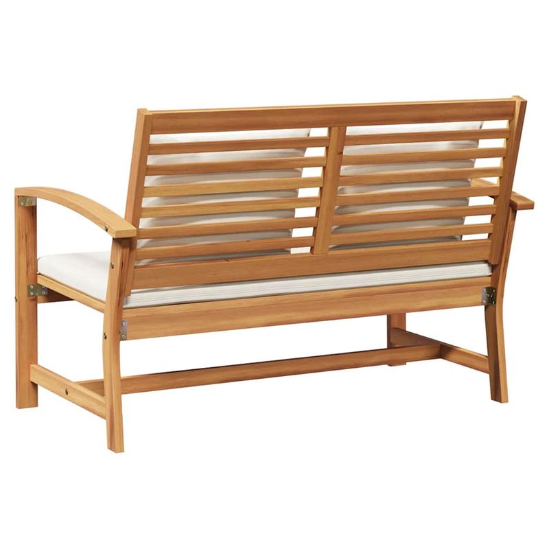 Casa si Gradina - Gradina si terasa - Mobilier exterior - Canapele si fotolii gradina - Banca de gradina Maro 110 x 64 x 76.5 cm Lemn masiv de tec - Infinity.ro