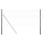 Casa si Gradina - Gradina si terasa - Garduri, panouri si accesorii - Stalpi de Gard 12 pcs Gri 70 cm Otel vopsit in pulbere - Infinity.ro