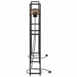 Casa si Gradina - Mobilier - Paturi si accesorii - Accesorii paturi - Tablie de pat cu LED, negru, 180x5x78/88 cm, catifea - Infinity.ro