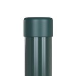Casa si Gradina - Gradina si terasa - Garduri, panouri si accesorii - Stalpi de Gard 12 pcs Verde 70 cm Otel vopsit in pulbere - Infinity.ro