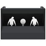 Sport si Outdoor - Accesorii si echipamente sportive - Accesorii antrenament si tabele tactice - Cutie pentru capcane de bile Negru 29 x 22 x 20 cm Otel - Infinity.ro