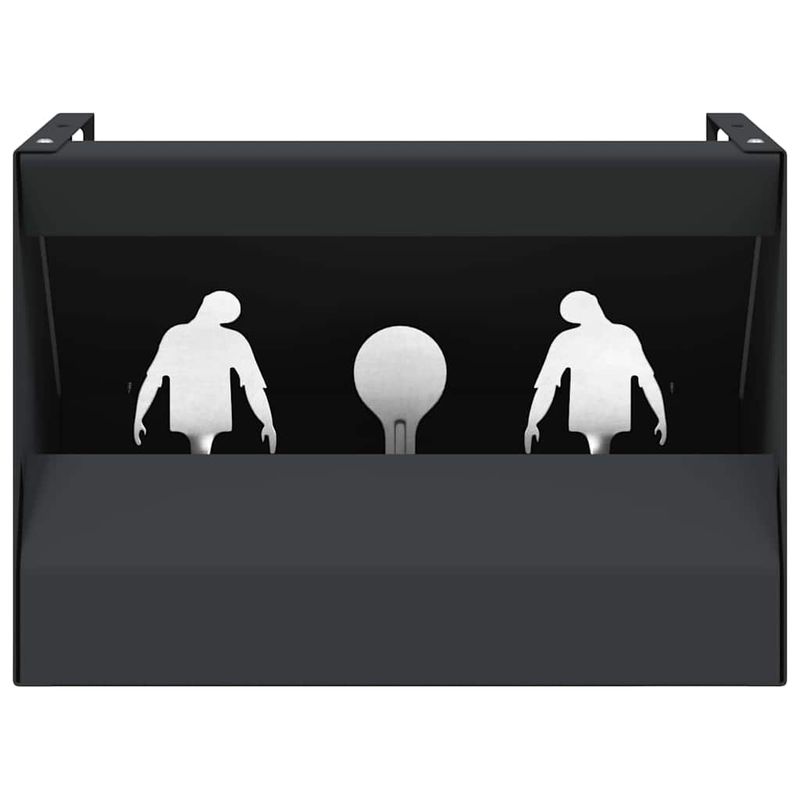 Sport si Outdoor - Accesorii si echipamente sportive - Accesorii antrenament si tabele tactice - Cutie pentru capcane de bile Negru 29 x 22 x 20 cm Otel - Infinity.ro