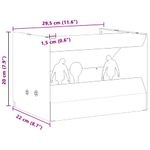 Sport si Outdoor - Accesorii si echipamente sportive - Accesorii antrenament si tabele tactice - Cutie pentru capcane de bile Negru 29 x 22 x 20 cm Otel - Infinity.ro