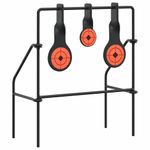 Sport si Outdoor - Accesorii si echipamente sportive - Accesorii antrenament si tabele tactice - Tinta de tragere Negru 40 x 34 x 53 cm Otel - Infinity.ro