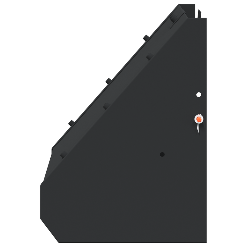 Sport si Outdoor - Accesorii si echipamente sportive - Accesorii antrenament si tabele tactice - Cutie pentru gloante Negru 31 x 23 x 31.5 cm Otel - Infinity.ro