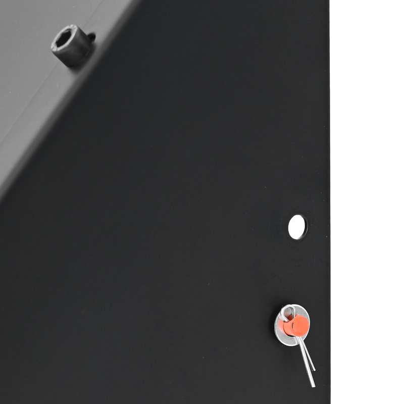 Sport si Outdoor - Accesorii si echipamente sportive - Accesorii antrenament si tabele tactice - Cutie pentru gloante Negru 31 x 23 x 31.5 cm Otel - Infinity.ro