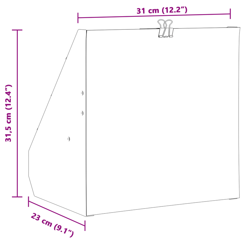 Sport si Outdoor - Accesorii si echipamente sportive - Accesorii antrenament si tabele tactice - Cutie pentru gloante Negru 31 x 23 x 31.5 cm Otel - Infinity.ro