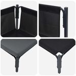 Casa si Gradina - Gradina si terasa - Mobilier exterior - Canapele si fotolii gradina - Seturi de mobilier de exterior cu perna cu perna 2 pcs Antracit - Infinity.ro