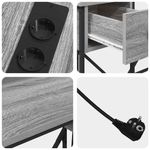 Casa si Gradina - Mobilier - Mese si birouri - Birouri - Birou sonoma gri 120 x 79 x 86.5 cm Lemn compozit - Infinity.ro