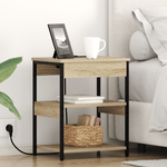 Casa si Gradina - Mobilier - Comode si corpuri - Noptiere - Noptiere 2 pcs Stejar sonoma 41 x 31 x 51 cm Lemn compozit - Infinity.ro