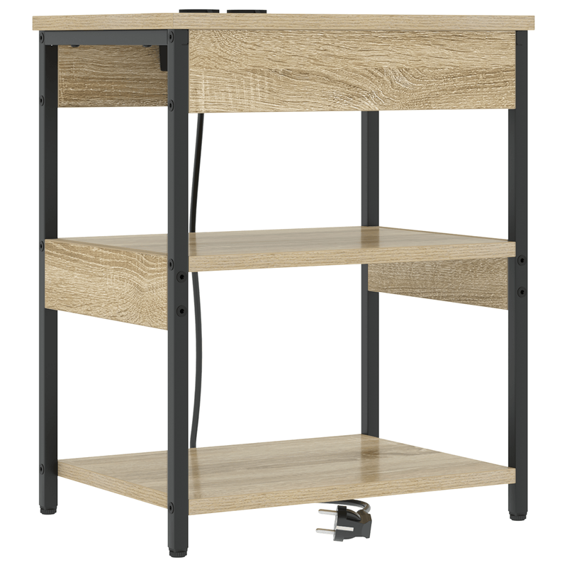Casa si Gradina - Mobilier - Comode si corpuri - Noptiere - Noptiere 2 pcs Stejar sonoma 41 x 31 x 51 cm Lemn compozit - Infinity.ro