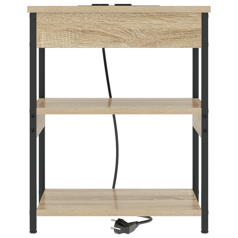 Casa si Gradina - Mobilier - Comode si corpuri - Noptiere - Noptiere 2 pcs Stejar sonoma 41 x 31 x 51 cm Lemn compozit - Infinity.ro