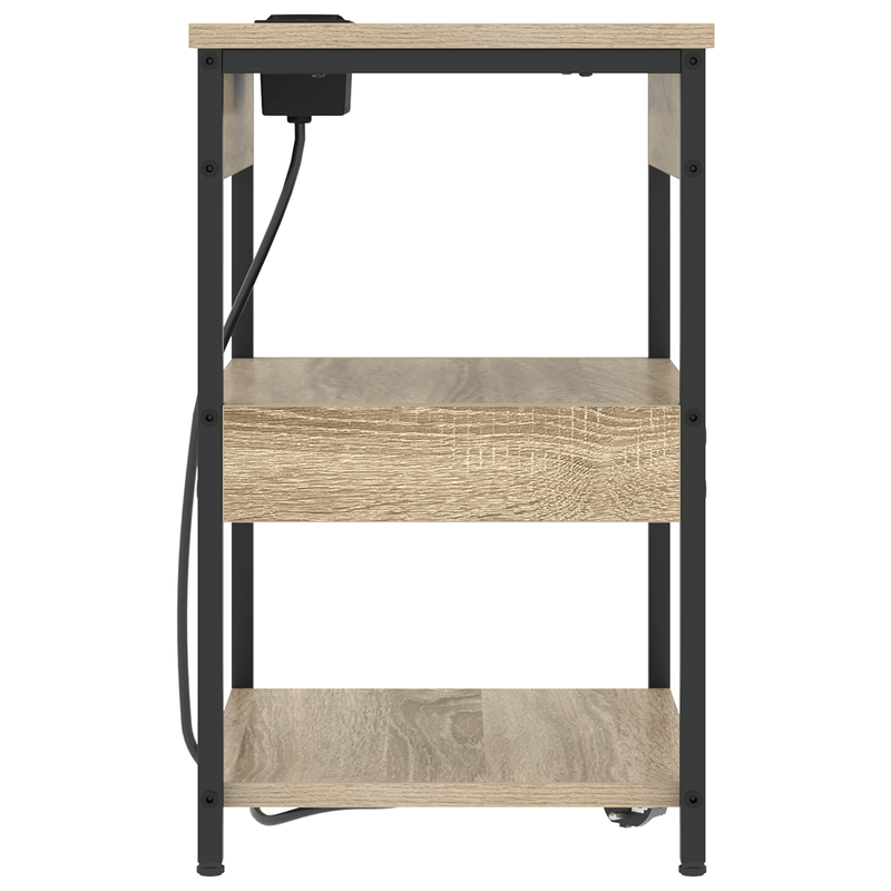 Casa si Gradina - Mobilier - Comode si corpuri - Noptiere - Noptiere 2 pcs Stejar sonoma 41 x 31 x 51 cm Lemn compozit - Infinity.ro