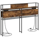 Casa si Gradina - Mobilier - Paturi si accesorii - Accesorii paturi - Tablie de pat cu LED, negru, 180x5x118/128 cm, piele ecologica - Infinity.ro