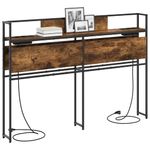 Casa si Gradina - Mobilier - Paturi si accesorii - Accesorii paturi - Tablie de pat cu LED, negru, 180x5x118/128 cm, piele ecologica - Infinity.ro