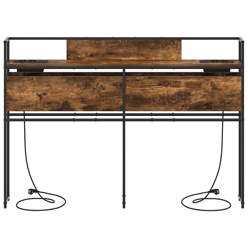 Casa si Gradina - Mobilier - Paturi si accesorii - Accesorii paturi - Tablie de pat cu LED, negru, 180x5x118/128 cm, piele ecologica - Infinity.ro