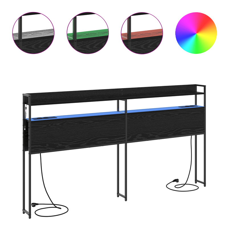 Casa si Gradina - Mobilier - Paturi si accesorii - Accesorii paturi - Tablie de pat cu LED, roz, 200x5x118/128 cm, catifea - Infinity.ro