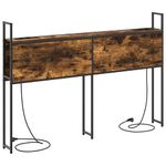 Casa si Gradina - Mobilier - Paturi si accesorii - Accesorii paturi - Tablie de pat cu LED, negru, 180x7x118/128 cm, textil - Infinity.ro