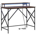 Casa si Gradina - Mobilier - Mese si birouri - Birouri - Birou Stejar brun 100 x 50 x 86.5 cm Lemn compozit - Infinity.ro