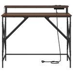 Casa si Gradina - Mobilier - Mese si birouri - Birouri - Birou Stejar brun 100 x 50 x 86.5 cm Lemn compozit - Infinity.ro