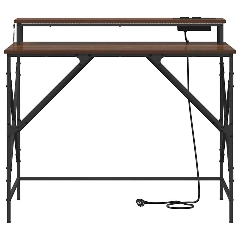 Casa si Gradina - Mobilier - Mese si birouri - Birouri - Birou Stejar brun 100 x 50 x 86.5 cm Lemn compozit - Infinity.ro
