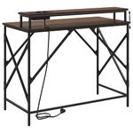 Casa si Gradina - Mobilier - Mese si birouri - Birouri - Birou Stejar brun 100 x 50 x 86.5 cm Lemn compozit - Infinity.ro