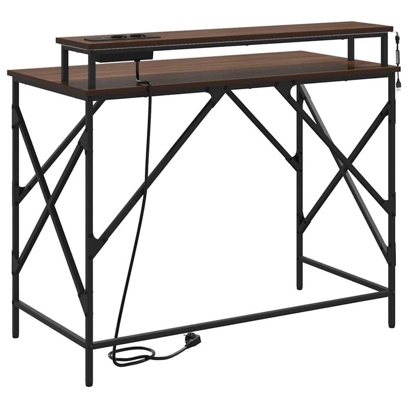Casa si Gradina - Mobilier - Mese si birouri - Birouri - Birou Stejar brun 100 x 50 x 86.5 cm Lemn compozit - Infinity.ro