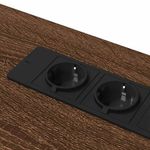 Casa si Gradina - Mobilier - Mese si birouri - Birouri - Birou Stejar brun 100 x 50 x 86.5 cm Lemn compozit - Infinity.ro