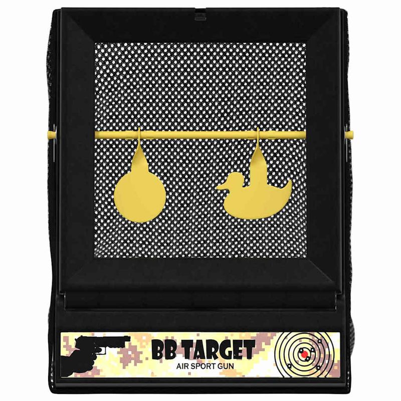Sport si Outdoor - Accesorii si echipamente sportive - Accesorii antrenament si tabele tactice - tinta Airsoft Negru 19 x 26 x 25 cm Plastic - Infinity.ro