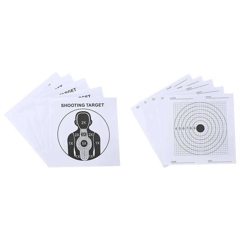 Sport si Outdoor - Accesorii si echipamente sportive - Accesorii antrenament si tabele tactice - tinta Airsoft Negru 19 x 26 x 25 cm Plastic - Infinity.ro