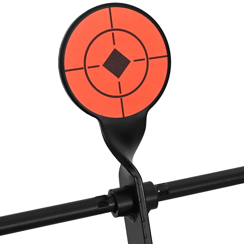 Sport si Outdoor - Accesorii si echipamente sportive - Accesorii antrenament si tabele tactice - Tinta de tragere Negru 40 x 34 x 53 cm Otel - Infinity.ro