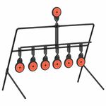 Sport si Outdoor - Accesorii si echipamente sportive - Accesorii antrenament si tabele tactice - Tinta de tragere Negru 40 x 34 x 53 cm Otel - Infinity.ro