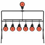 Sport si Outdoor - Accesorii si echipamente sportive - Accesorii antrenament si tabele tactice - Tinta de tragere Negru 40 x 34 x 53 cm Otel - Infinity.ro