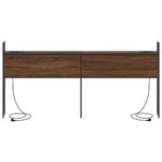 Casa si Gradina - Mobilier - Paturi si accesorii - Accesorii paturi - Tablie de pat cu LED, negru, 83x16x118/128 cm, catifea - Infinity.ro