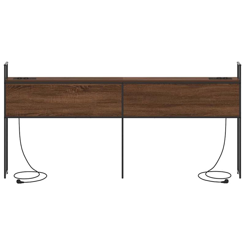 Casa si Gradina - Mobilier - Paturi si accesorii - Accesorii paturi - Tablie de pat cu LED, negru, 83x16x118/128 cm, catifea - Infinity.ro
