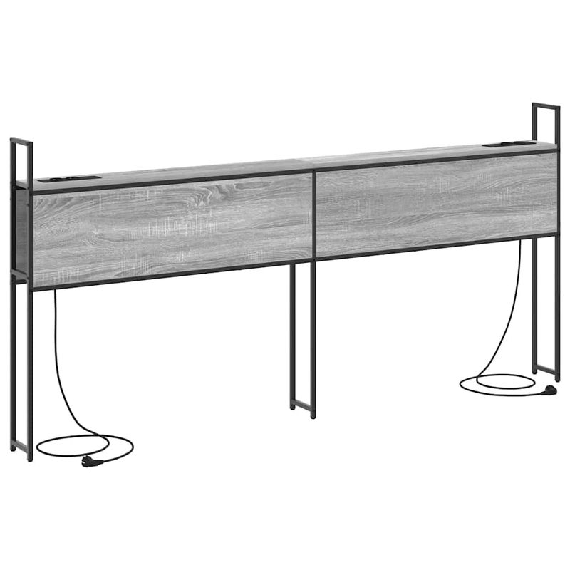 Casa si Gradina - Mobilier - Paturi si accesorii - Accesorii paturi - Tablie de pat cu LED, negru, 144x5x118/128 cm, catifea - Infinity.ro