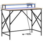 Casa si Gradina - Mobilier - Mese si birouri - Birouri - Birou Stejar sonoma 100 x 50 x 86.5 cm Lemn compozit - Infinity.ro