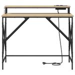Casa si Gradina - Mobilier - Mese si birouri - Birouri - Birou Stejar sonoma 100 x 50 x 86.5 cm Lemn compozit - Infinity.ro
