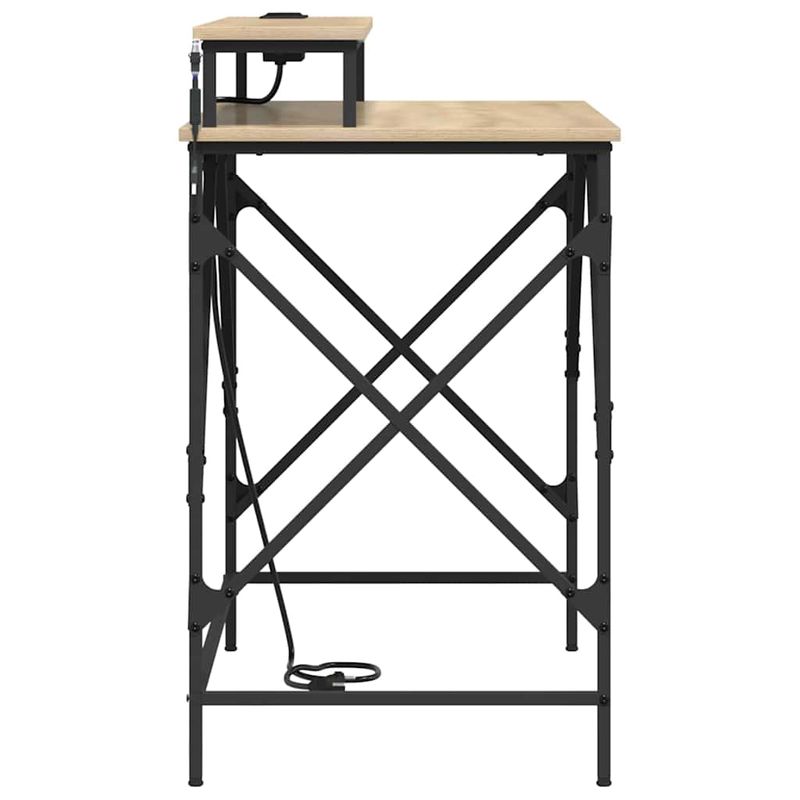 Casa si Gradina - Mobilier - Mese si birouri - Birouri - Birou Stejar sonoma 100 x 50 x 86.5 cm Lemn compozit - Infinity.ro