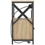 Casa si Gradina - Mobilier - Comode si corpuri - Noptiere - Noptiere 2 pcs Stejar sonoma 40 x 31 x 60 cm Lemn compozit - Infinity.ro