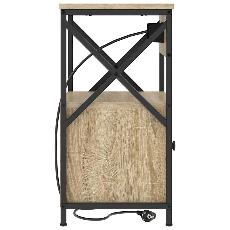 Casa si Gradina - Mobilier - Comode si corpuri - Noptiere - Noptiere 2 pcs Stejar sonoma 40 x 31 x 60 cm Lemn compozit - Infinity.ro