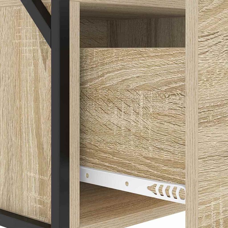 Casa si Gradina - Mobilier - Comode si corpuri - Noptiere - Noptiere 2 pcs Stejar sonoma 40 x 31 x 60 cm Lemn compozit - Infinity.ro