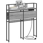 Casa si Gradina - Mobilier - Paturi si accesorii - Accesorii paturi - Tablie de pat cu LED, negru, 160x5x118/128 cm, catifea - Infinity.ro