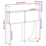 Casa si Gradina - Mobilier - Paturi si accesorii - Accesorii paturi - Tablie de pat cu LED, roz, 90x5x118/128 cm, catifea - Infinity.ro