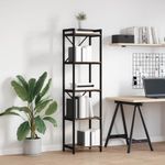 Casa si Gradina - Mobilier - Biblioteci si rafturi - Biblioteci - Biblioteca Stejar afumat 40 x 30 x 153 cm Lemn compozit - Infinity.ro